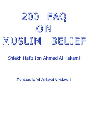 the 200 faq on muslim belief